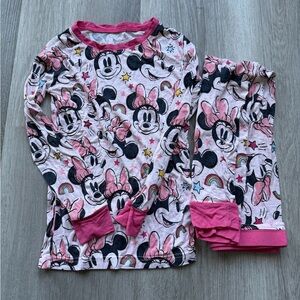 Little Sleepies Pink Character Pajama Set